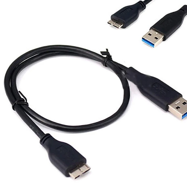 کابل هارد کوتاه usb3 مشکی