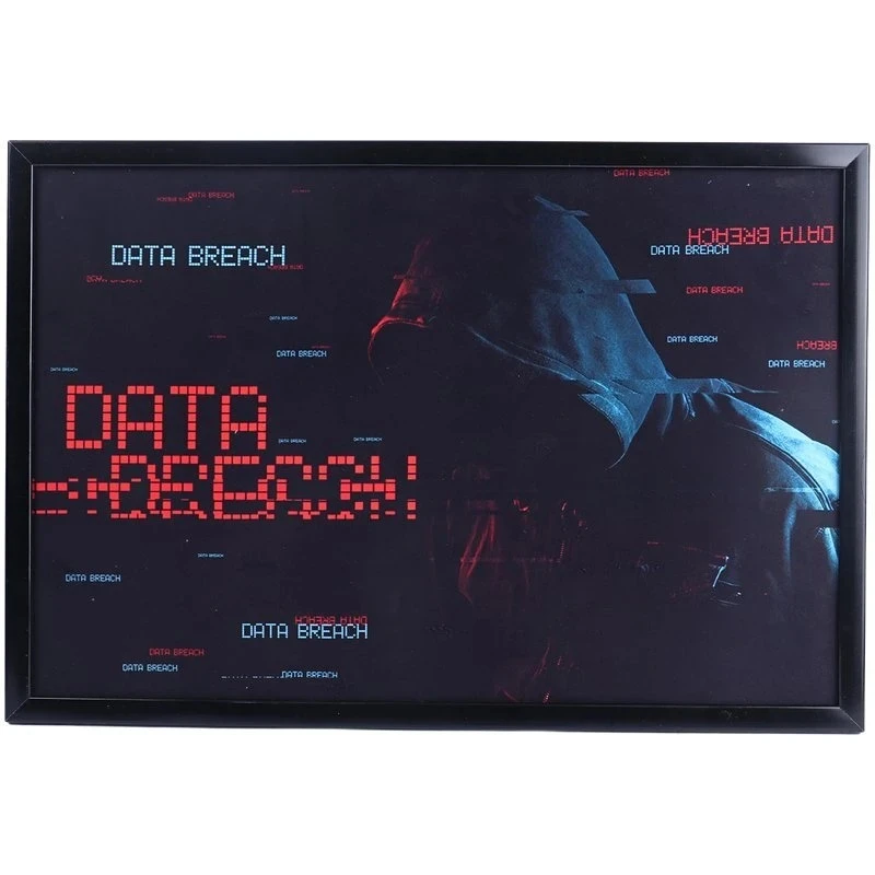 تابلو گیمینگ طرح Data Breach سایز40*60