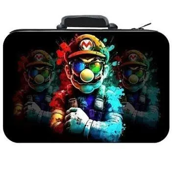 کیف ps5 slim طرح mario