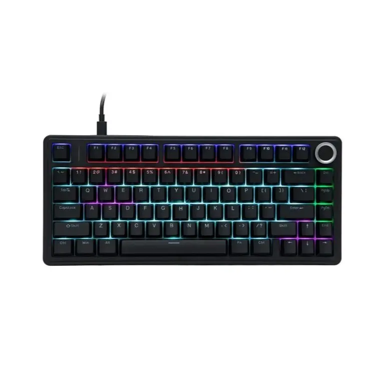 کیبورد AULA F75 RED SWITCH BLACK