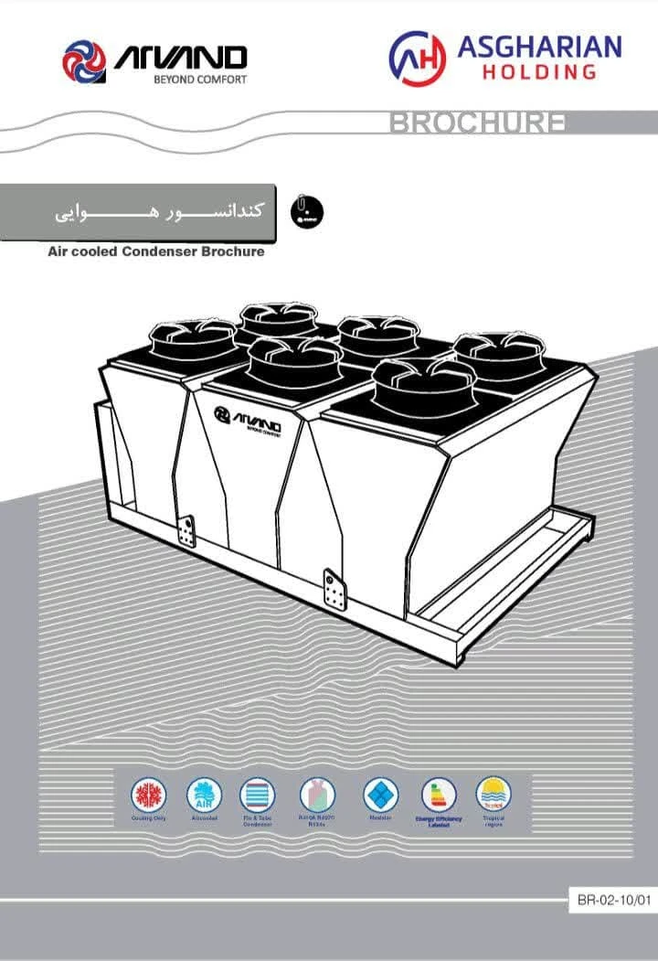 کندانسور هوایی تهویه اروند