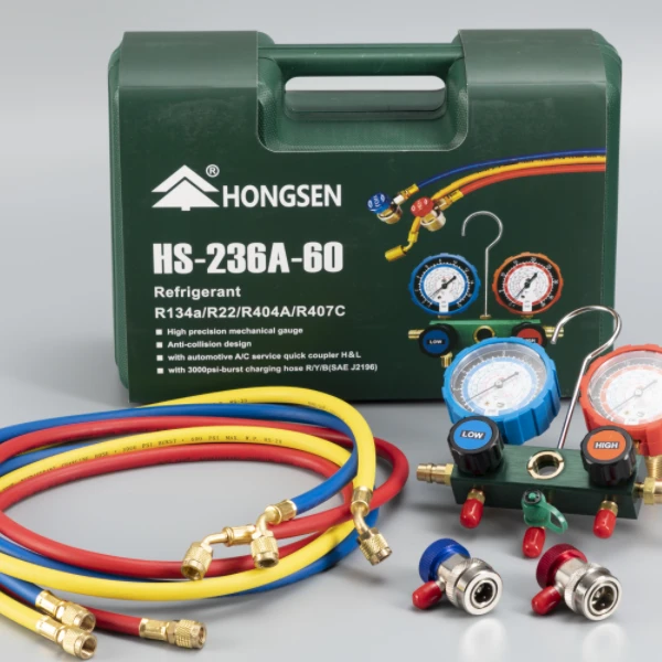 روغن پر شده سنج منیفولد مدل HS-236A-60 برند hongsen
