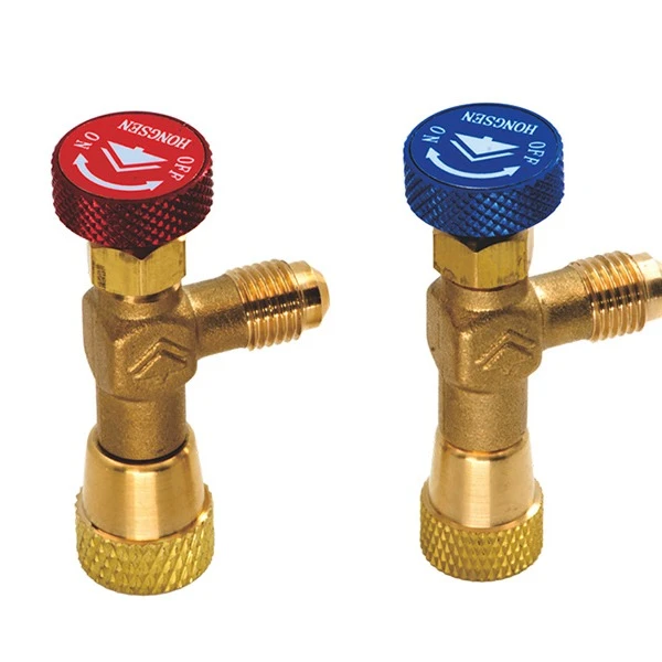 دریچه کنترل شارژ مبرد شیر HS-1222 R22 R404A R407C