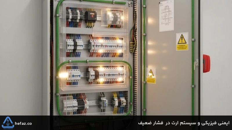 ایمنی فیزیکی و سیستم ارت در فشار ضعیف