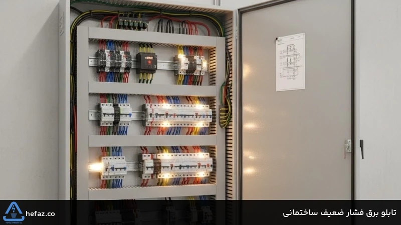 تابلو برق فشار ضعیف ساختمانی