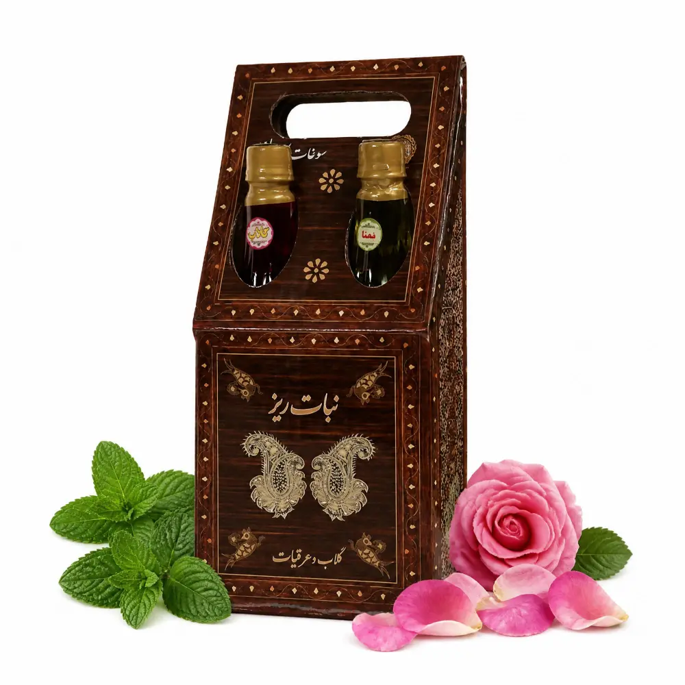 پک عرقیات(گلاب و نعنا)