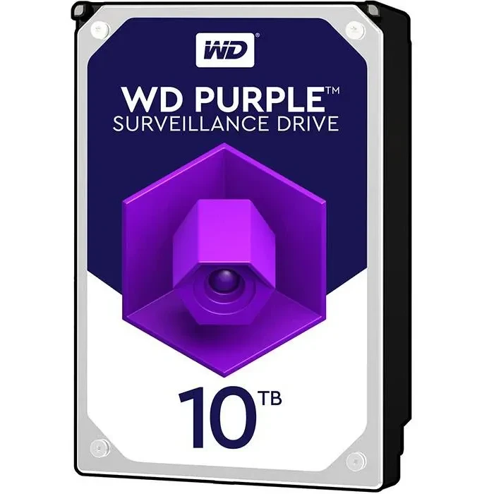 هارددیسک اینترنال وسترن دیجیتال مدل Purple WD100PURZ ظرفیت 10 ترابایت