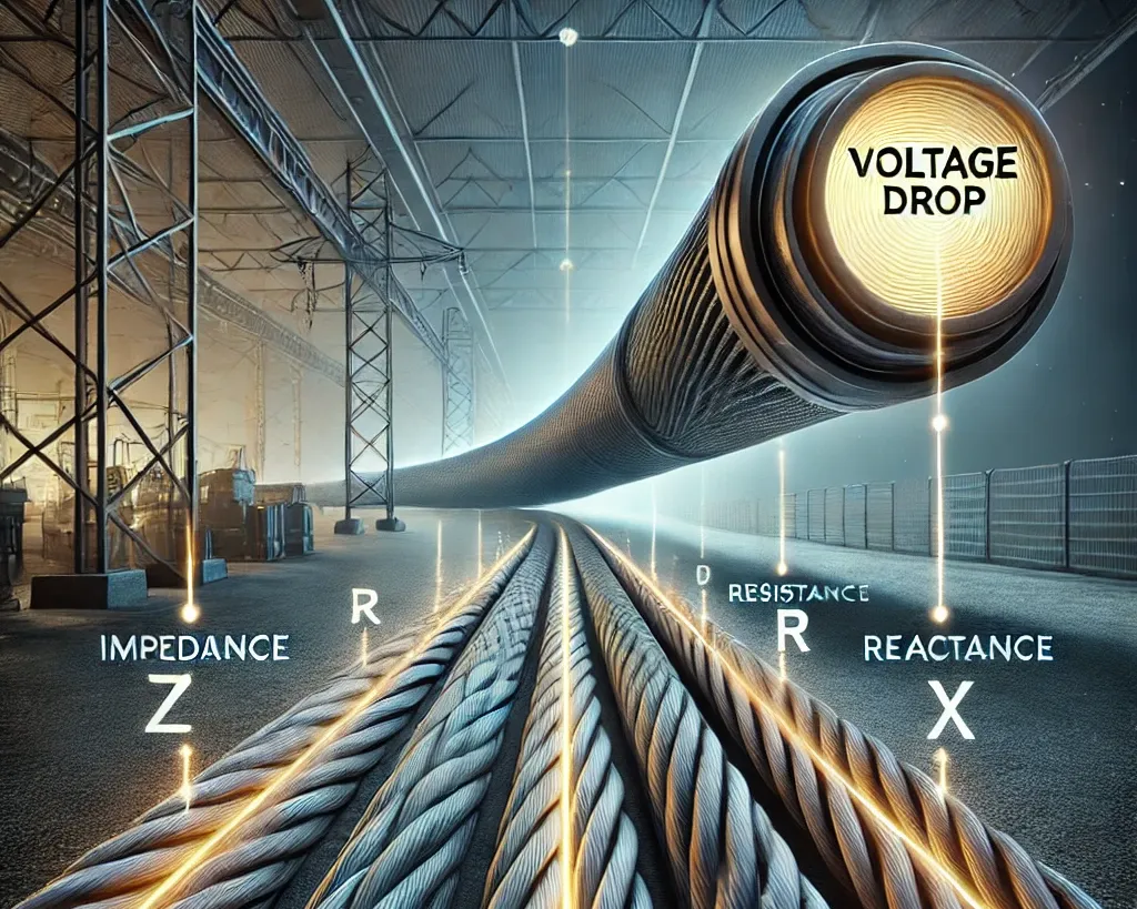 محاسبات و بررسی کامل افت ولتاژ (Voltage drop) کابل فشار ضعیف (بخش 3)
