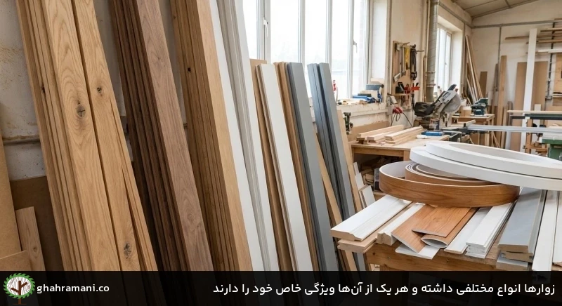 زوار&zwnj;ها انواع مختلفی داشته و هر یک از آن&zwnj;ها ویژگی خاص خود را دارند
