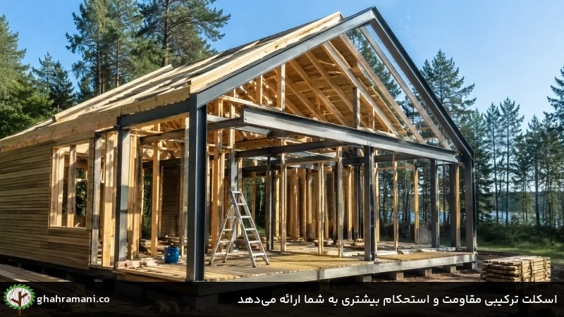 اسکلت ترکیبی مقاومت و استحکام بیشتری به شما ارائه می&zwnj;دهد