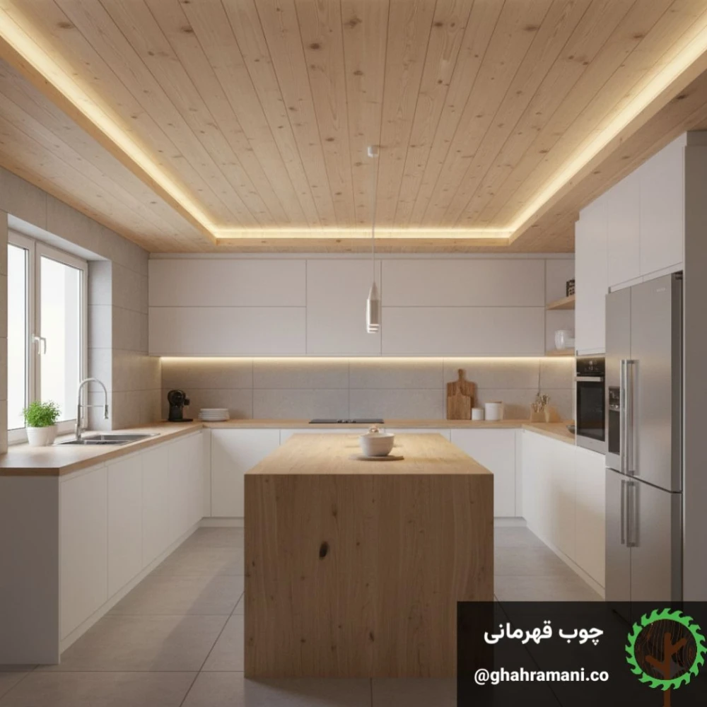 پنل کلاسیک نراد | ضخامت 12.5 mm – عرض 62 mm – طول 6000 mm