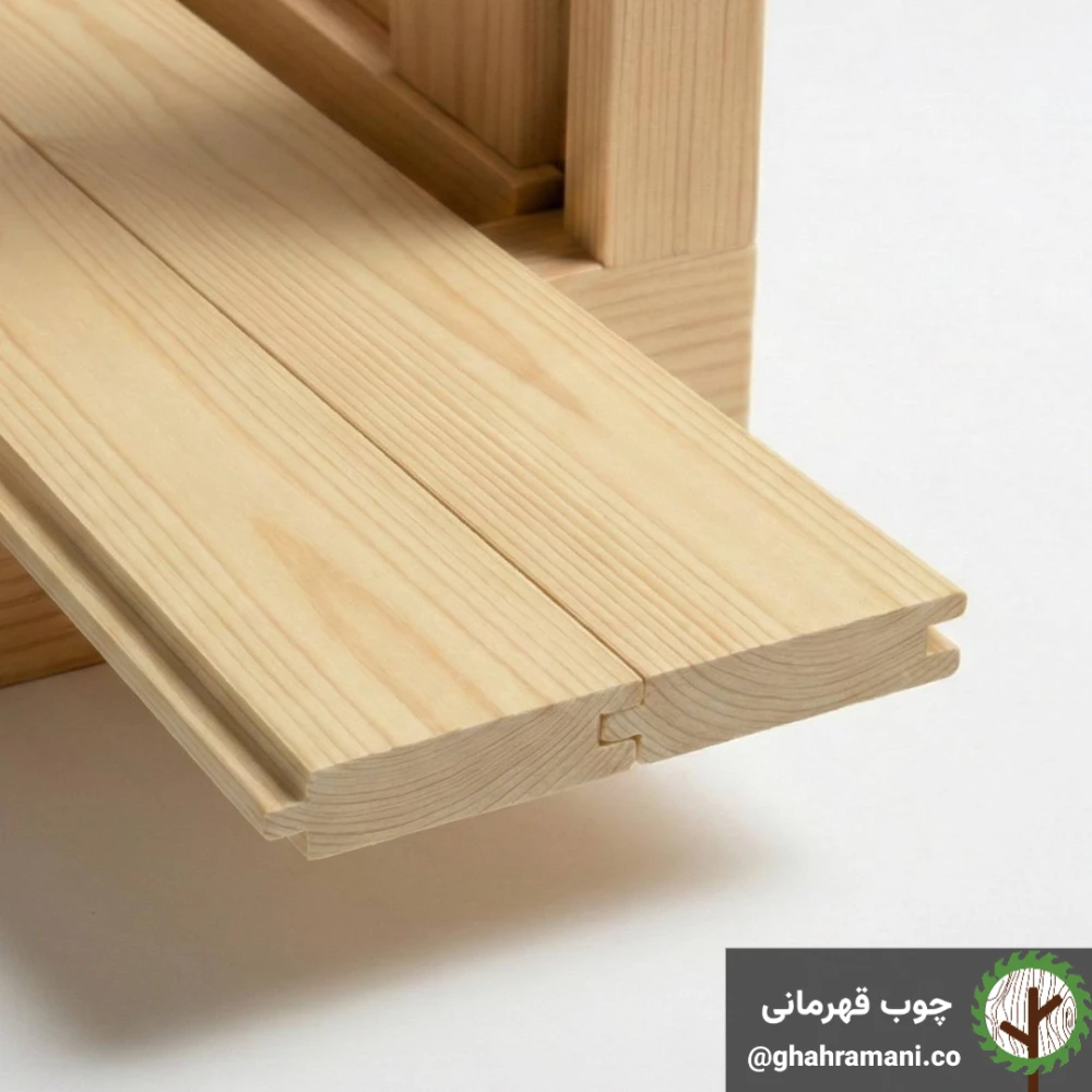 پنل پارکتی نراد | ضخامت 19 mm – عرض 142 mm – طول 6000 mm