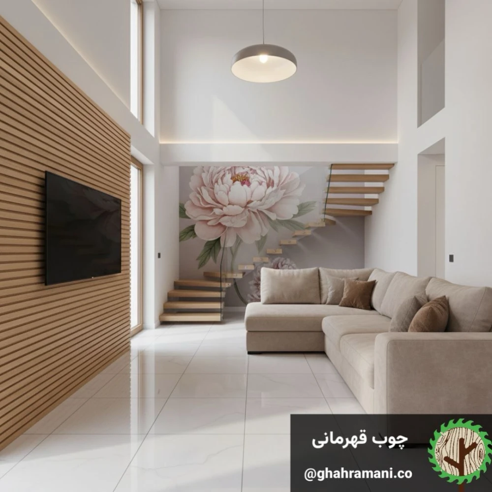 پنل UTL ترموود | ضخامت 18 mm – عرض 92 میلی‌متر – طول 4000 mm