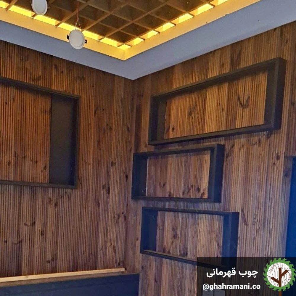 پنل هزار قوس ترموود | ضخامت 18 mm – عرض 92 mm – طول 3000 mm