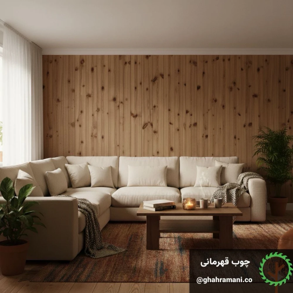 پروفیل ترموود اس اچ پی 4000*92*18میلیمتر