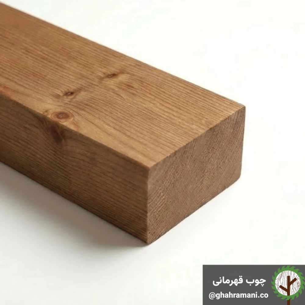 چهارتراش ترموود | ضخامت 42 mm – عرض 142 mm – طول 3000 mm