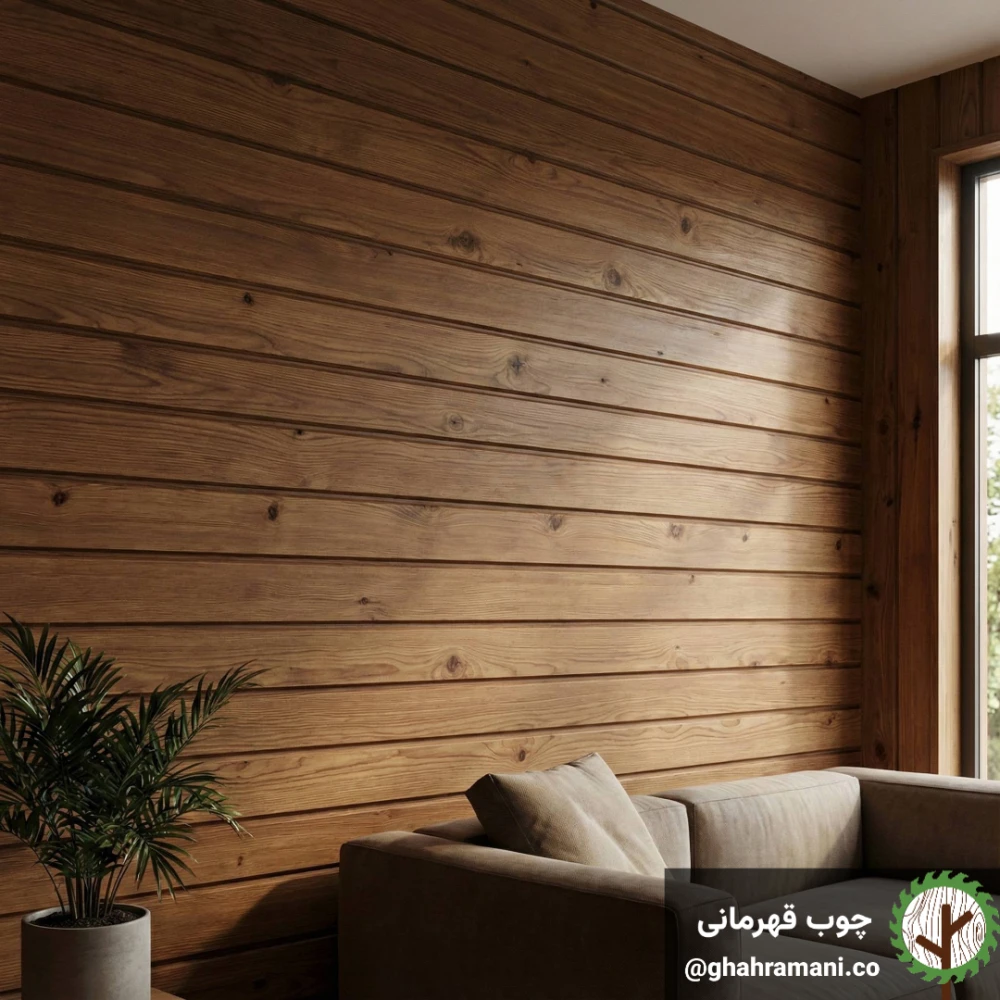 چهارتراش ترموود 3000*92*11 میلیمتر 