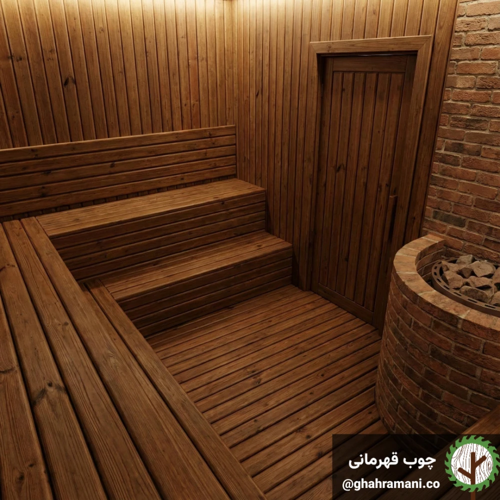 پروفیل ترموود دو طرف گرد 4000*92*19 میلیمتر