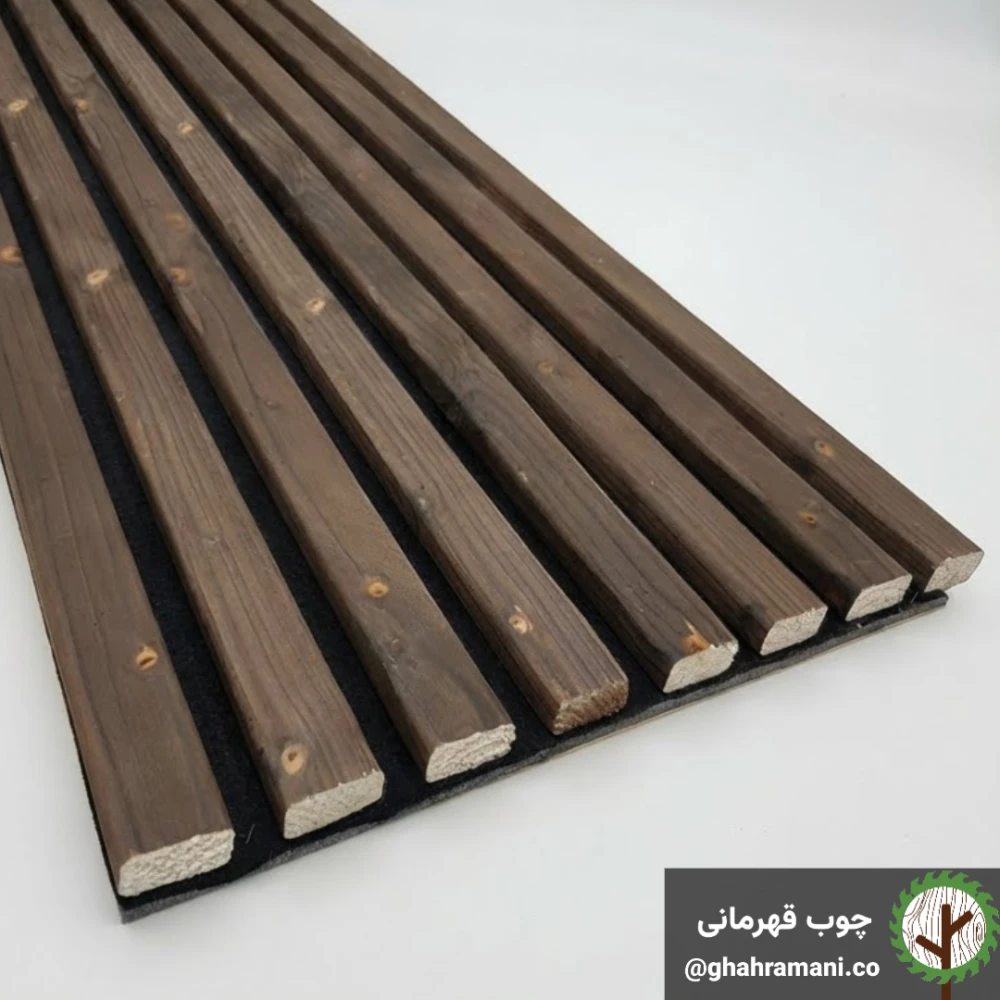 روستیک وال تیره 3000*500 8تیکه 42*19
