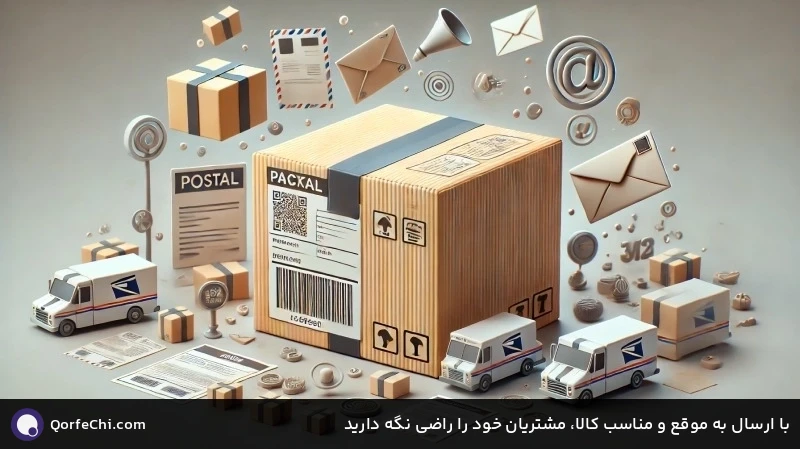 با ارسال به موقع و مناسب کالا، مشتریان خود را راضی نگه دارید با ارسال به موقع و مناسب کالا، مشتریان خود را راضی نگه دارید