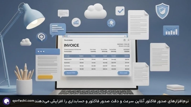 نرمافزارهای صدور فاکتور آنلاین سرعت و دقت صدور فاکتور و حسابداری را افزایش میدهند نرمافزارهای صدور فاکتور آنلاین سرعت و دقت صدور فاکتور و حسابداری را افزایش میدهند