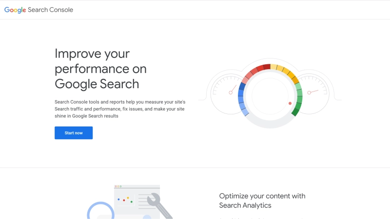 ابزار Search Console برای تست سرعت وب&zwnj;سایت