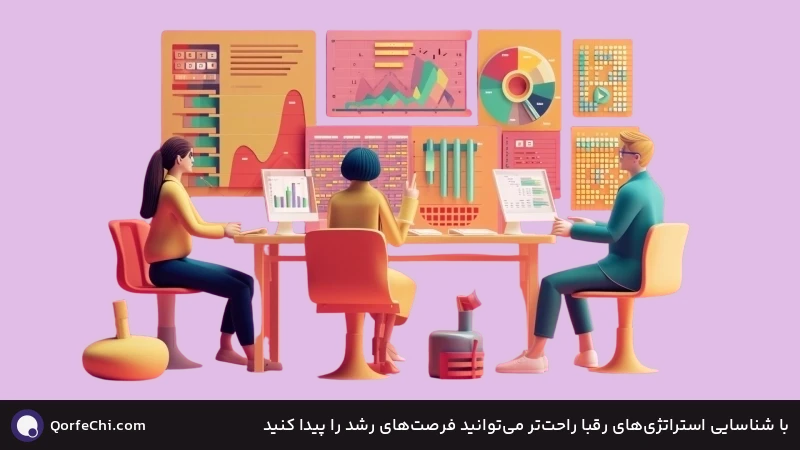 با شناسایی استراتژیهای رقبا راحتتر میتوانید فرصتهای رشد را پیدا کنید با شناسایی استراتژیهای رقبا راحتتر میتوانید فرصتهای رشد را پیدا کنید