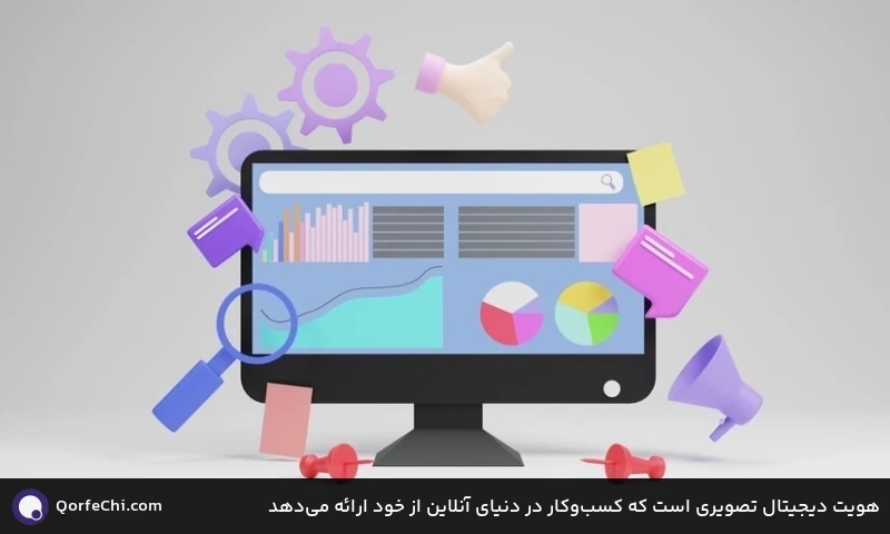 هویت دیجیتال تصویری است که کسبوکار در دنیای آنلاین از خود ارائه میدهد هویت دیجیتال تصویری است که کسبوکار در دنیای آنلاین از خود ارائه میدهد