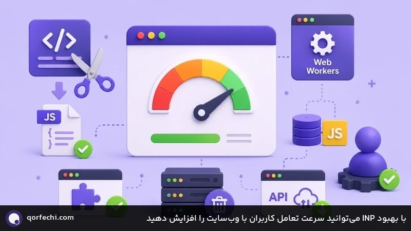 با بهبود INP می&zwnj;توانید سرعت تعامل کاربران با وب&zwnj;سایت را افزایش دهید