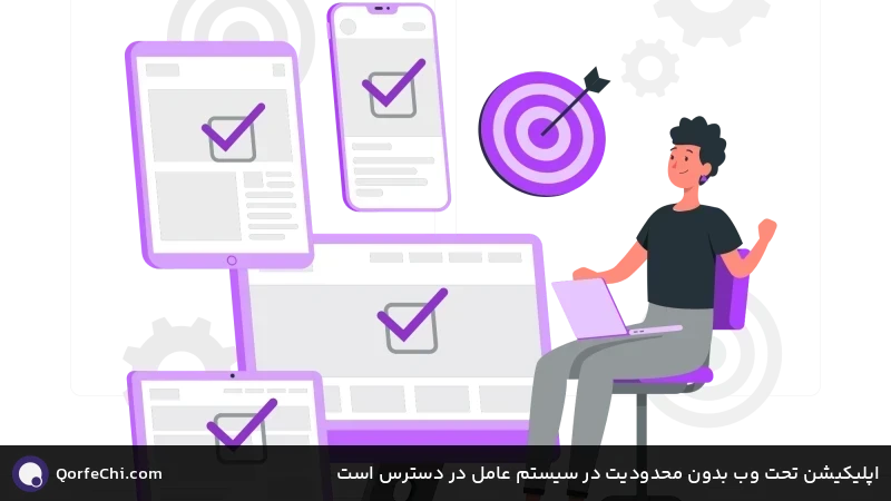 اپلیکیشن تحت وب بدون محدودیت در سیستم عامل در دسترس است اپلیکیشن تحت وب بدون محدودیت در سیستم عامل در دسترس است
