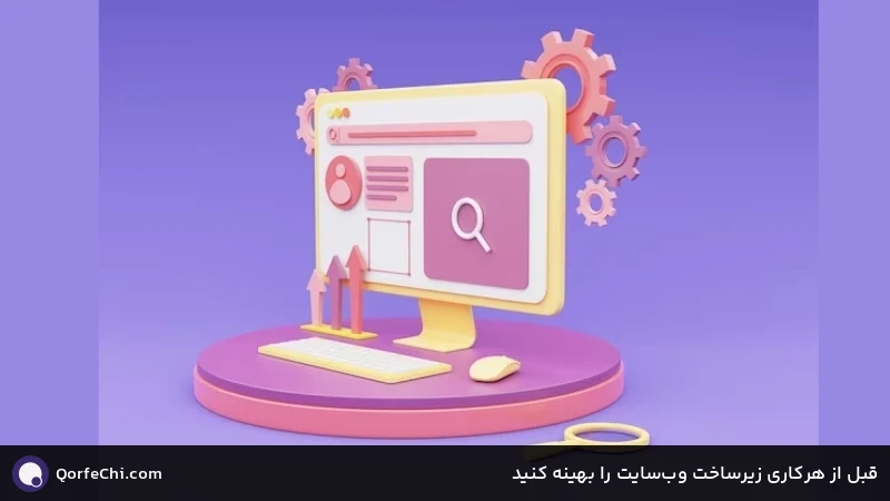 قبل از هرکاری زیرساخت وبسایت را بهینه کنید قبل از هرکاری زیرساخت وبسایت را بهینه کنید