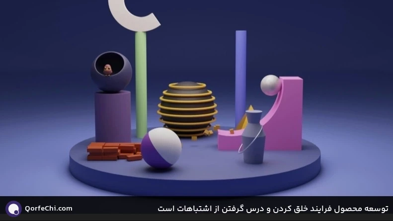 توسعه محصول فرایند خلق کردن و درس گرفتن از اشتباهات است توسعه محصول فرایند خلق کردن و درس گرفتن از اشتباهات است