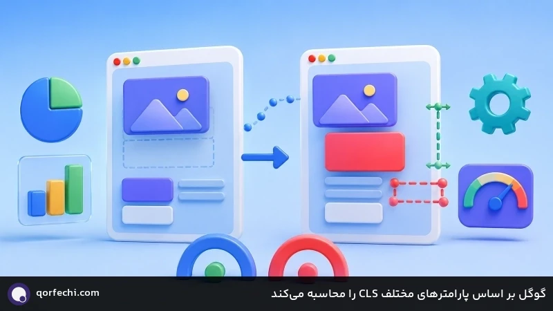 گوگل بر اساس پارامترهای مختلف CLS را محاسبه میکند گوگل بر اساس پارامترهای مختلف CLS را محاسبه میکند