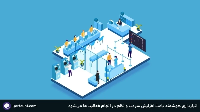انبارداری هوشمند باعث افزایش سرعت و نظم در انجام فعالیتها میشود انبارداری هوشمند باعث افزایش سرعت و نظم در انجام فعالیتها میشود