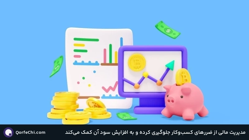 مدیریت مالی از ضررهای کسبوکار جلوگیری کرده و به افزایش سود آن کمک میکند مدیریت مالی از ضررهای کسبوکار جلوگیری کرده و به افزایش سود آن کمک میکند
