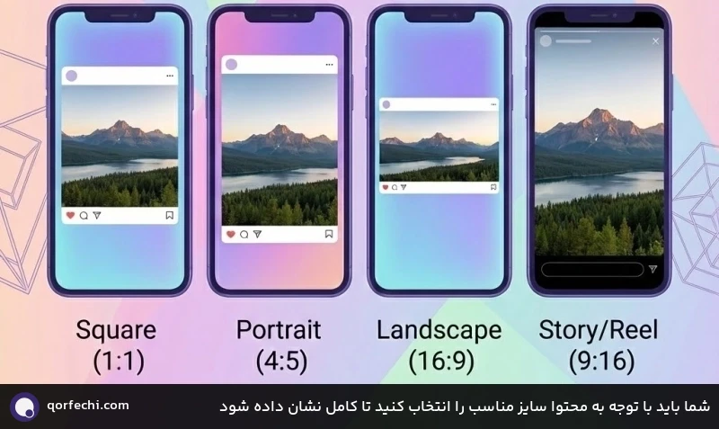 شما باید با توجه به محتوا سایز مناسب را انتخاب کنید تا کامل نشان داده شود شما باید با توجه به محتوا سایز مناسب را انتخاب کنید تا کامل نشان داده شود