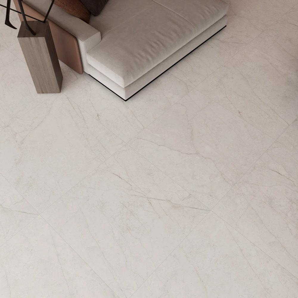 سرامیک پرسلان 80*80 مات میتیس نسکافه ای نگار (روشن-کف)