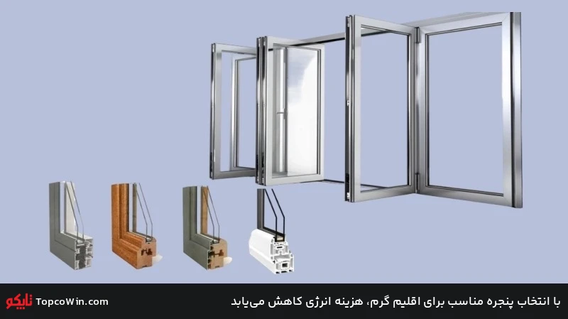با انتخاب پنجره مناسب برای اقلیم گرم، هزینه انرژی کاهش مییابد با انتخاب پنجره مناسب برای اقلیم گرم، هزینه انرژی کاهش مییابد