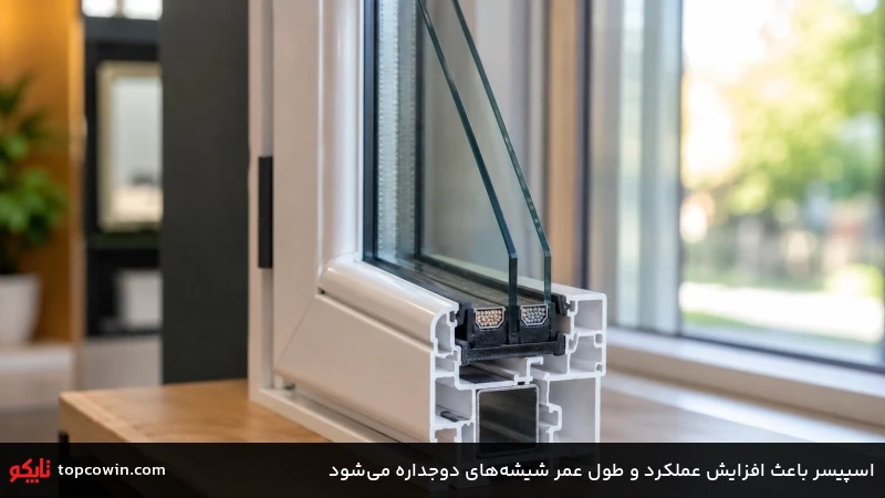 اسپیسر باعث افزایش عملکرد و طول عمر شیشههای دوجداره میشود اسپیسر باعث افزایش عملکرد و طول عمر شیشههای دوجداره میشود