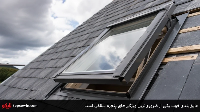 عایقبندی خوب یکی از ضروریترین ویژگیهای پنجره سقفی است عایقبندی خوب یکی از ضروریترین ویژگیهای پنجره سقفی است
