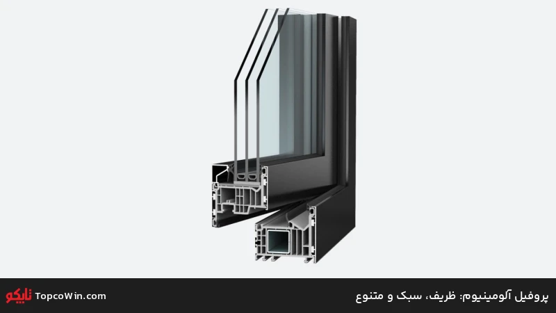 پروفیل آلومینیوم: ظریف، سبک و متنوع پروفیل آلومینیوم: ظریف، سبک و متنوع