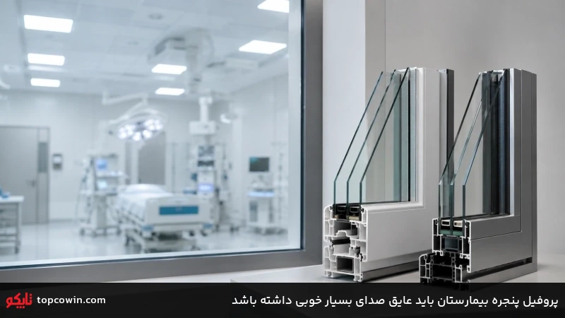 پروفیل پنجره بیمارستان باید عایق صدای بسیار خوبی داشته باشد پروفیل پنجره بیمارستان باید عایق صدای بسیار خوبی داشته باشد