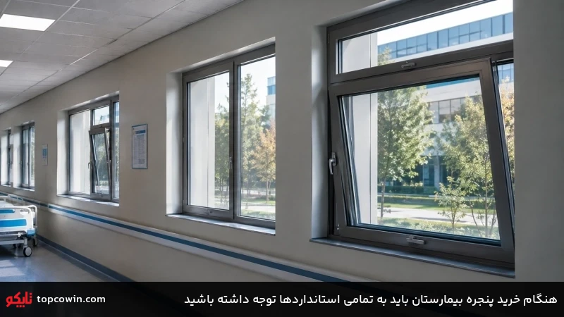 هنگام خرید پنجره بیمارستان باید به تمامی استانداردها توجه داشته باشید هنگام خرید پنجره بیمارستان باید به تمامی استانداردها توجه داشته باشید